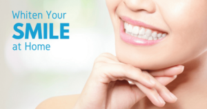 Get a more confident smile with at-home teeth whitening